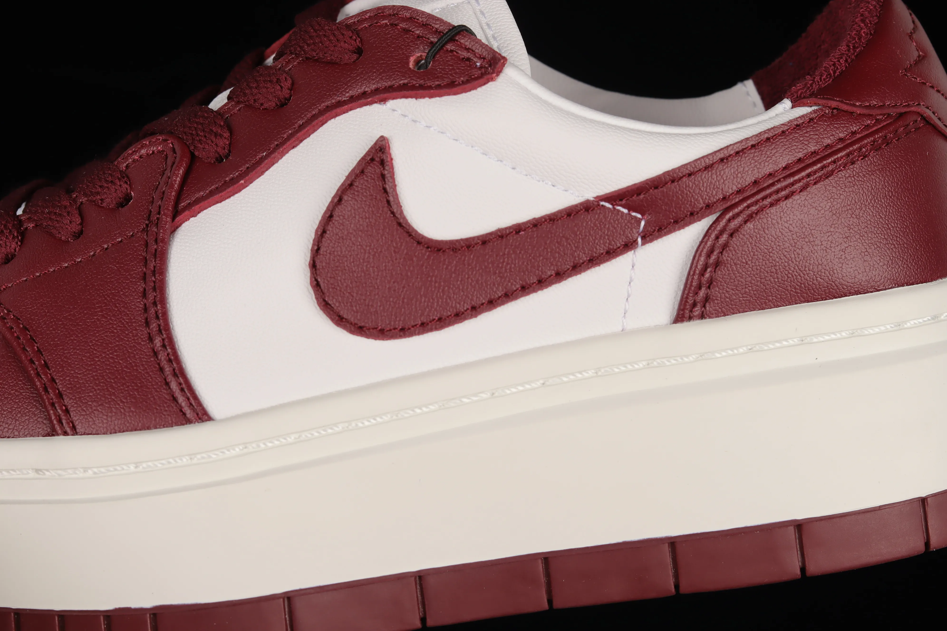 All categories Air Jordan Jordan series basketball shoes Air Jordan 1 Low Z version Air Jordan 1 Elevate Low SE "Wolf Grey" Little AJ first layer thick sole retro basketball shoes DH7004-161